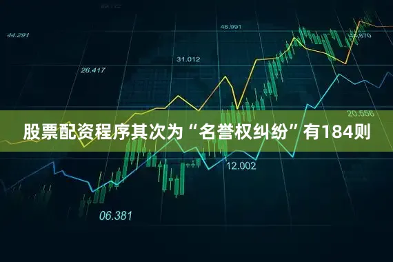 股票配资程序其次为“名誉权纠纷”有184则