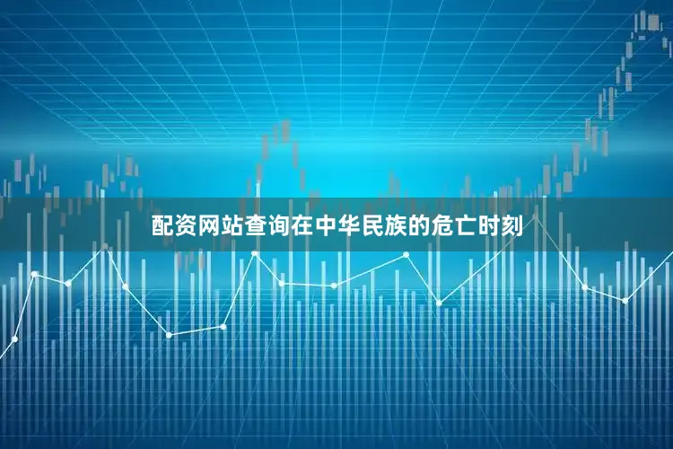 配资网站查询在中华民族的危亡时刻
