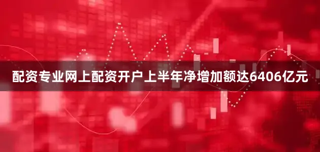 配资专业网上配资开户上半年净增加额达6406亿元